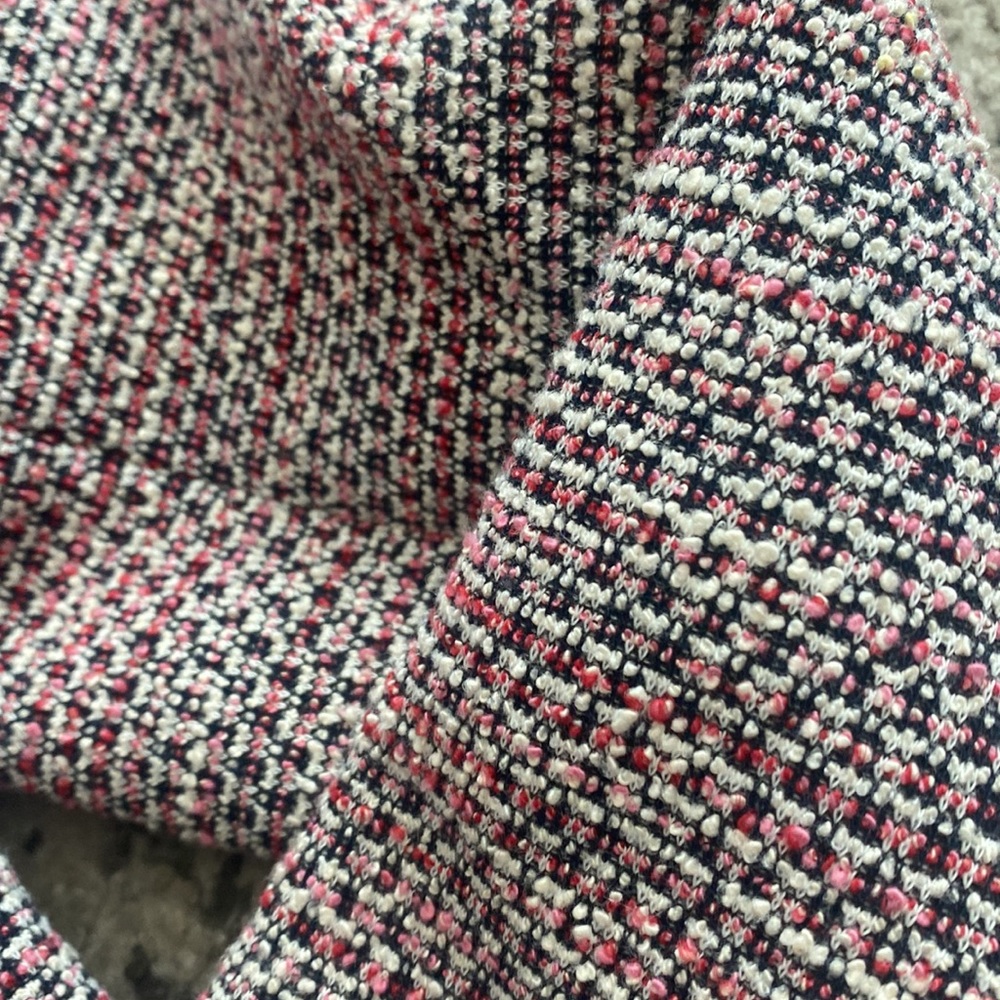 Theory-Ualana Z Beacon Tweed Zip-front Cropped Jacket 8 - Picture 7 of 12